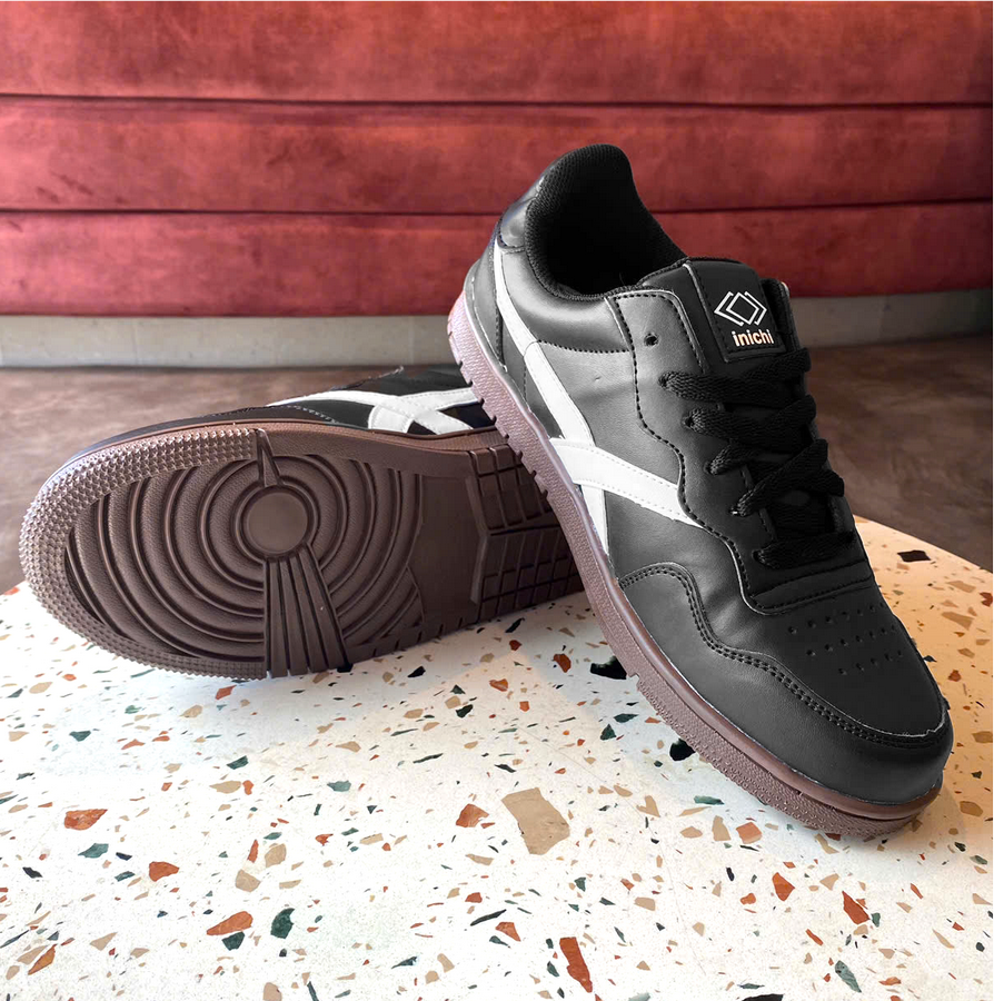 Giày Sneaker Inichi G1329 Đen X Trắng